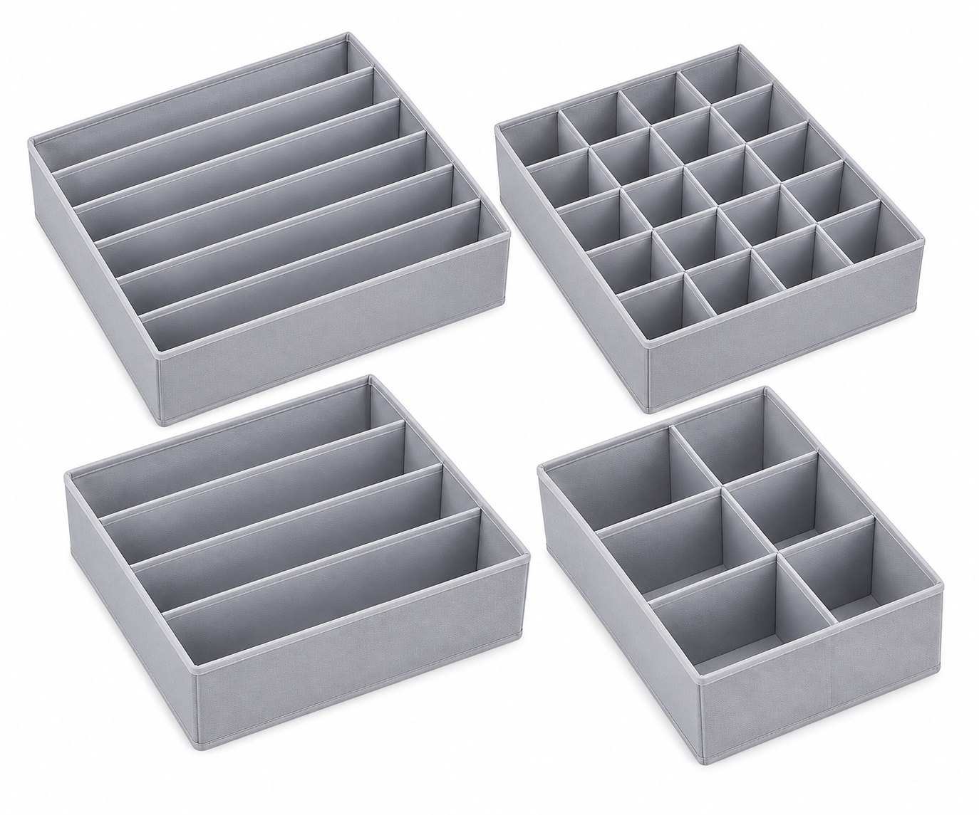 Set de 4 Organizadores para Cajón