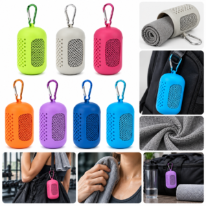 Toalla Deportiva Compacta con Estuche Portátil