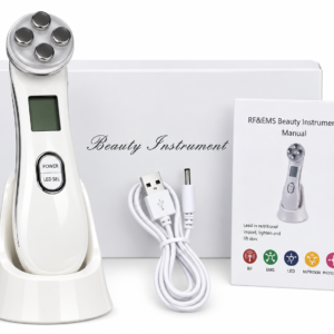 Radiofrecuencia Facial RF + EMS con Fototerapia LED