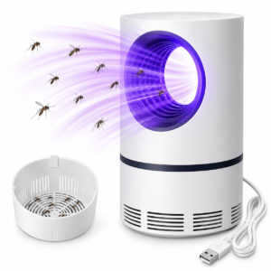 Lámpara Mata Mosquitos Eléctrica USB con Luz UV
